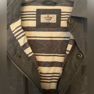 Marine Layer Waxed Jacket